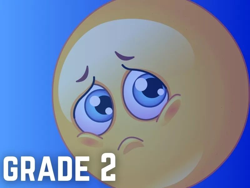 grade 2 blue