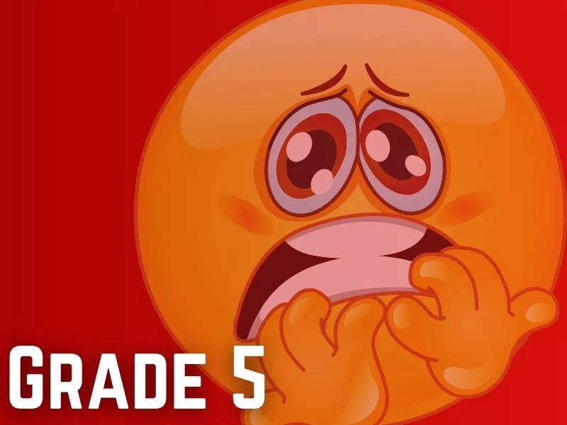 grade 5 red