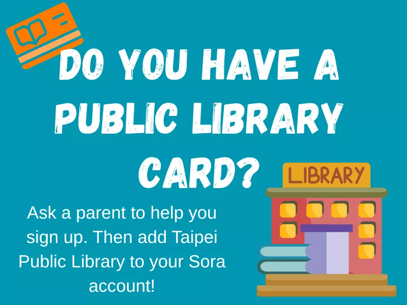 Public library card callout